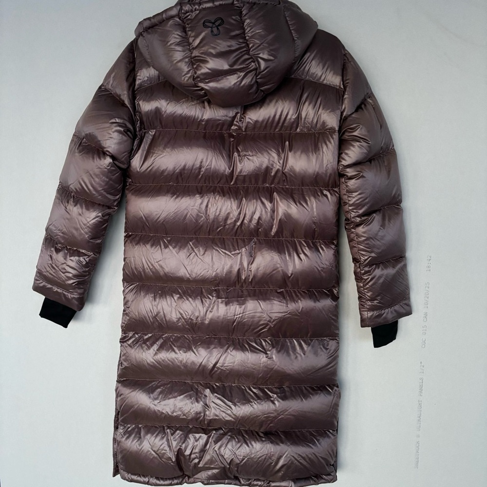 NWT Aritzia The Superpuff Long Stone Taupe 3XS - Picture 4 of 4